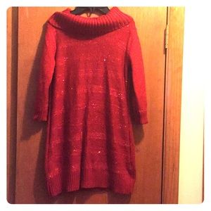 Scoop Neck Sweater-Girls